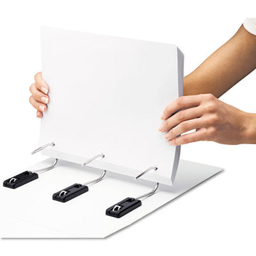 find It™ Gapless Loop Ring View Binder, 3 Rings, 5" Capacity, 11 X 8.5, White freeshipping - TVN Wholesale